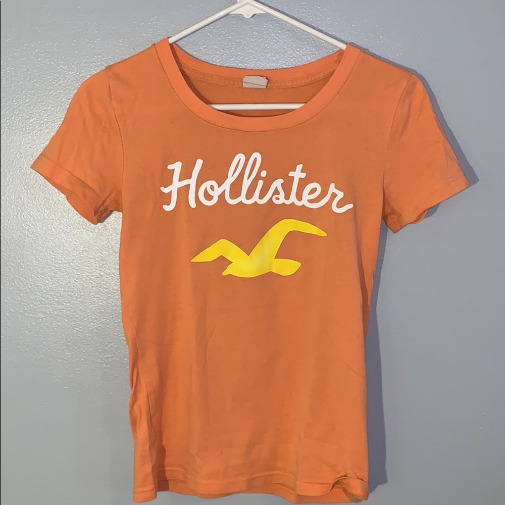 Orange Hollister Tee